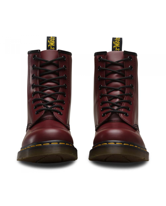 ANFIBIO DONNA UNISEX UOMO Dr MARTENS STIVALETTO ICONS AIR WAIR SMOOTH CHERRY RED