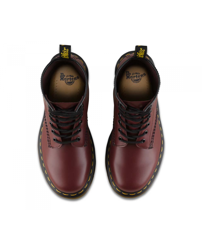 ANFIBIO DONNA UNISEX UOMO Dr MARTENS STIVALETTO ICONS AIR WAIR SMOOTH CHERRY RED