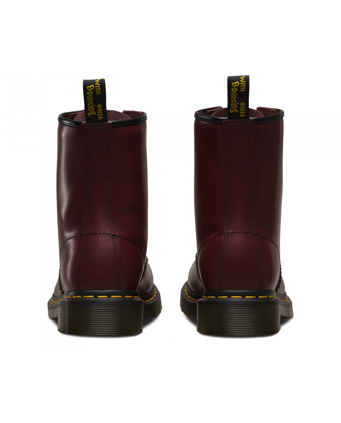 ANFIBIO DONNA UNISEX UOMO Dr MARTENS STIVALETTO ICONS AIR WAIR SMOOTH CHERRY RED