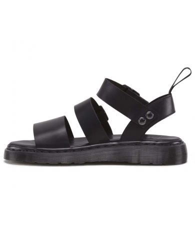 SANDALO DONNA UNISEX UOMO Dr MARTENS GRYPHON GLADIATORE BRANDO LEATHER BLACK