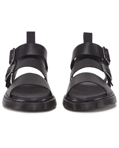 SANDALO DONNA UNISEX UOMO Dr MARTENS GRYPHON GLADIATORE BRANDO LEATHER BLACK