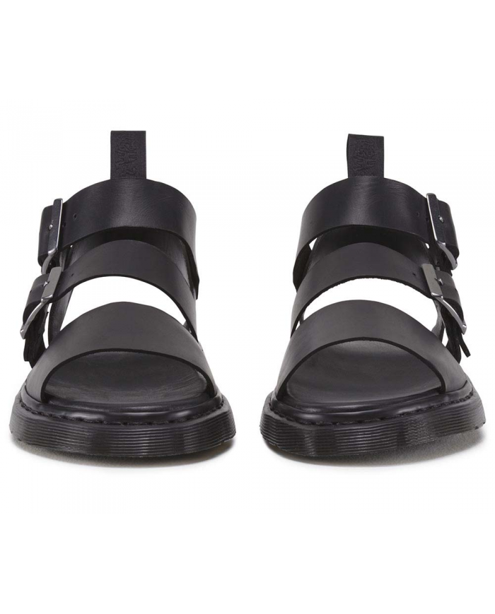 SANDALO DONNA UNISEX UOMO Dr MARTENS GRYPHON GLADIATORE BRANDO LEATHER BLACK