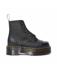 ANFIBIO DONNA UNISEX UOMO Dr MARTENS SINCLAIR PLATFORM AUNT SALLY LEATHER BLACK