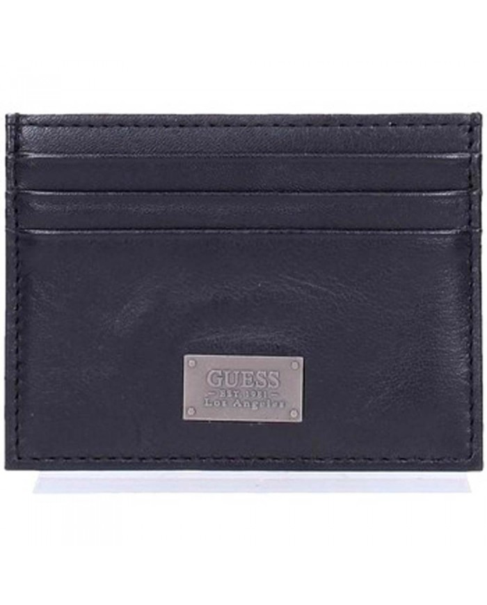 PORTATESSERE UOMO GUESS NEW MARCUS WALLET BLACK