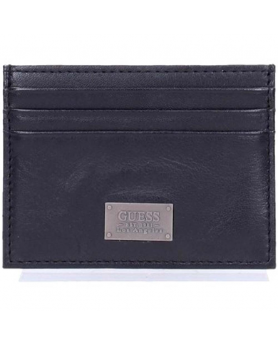 PORTATESSERE UOMO GUESS NEW MARCUS WALLET BLACK