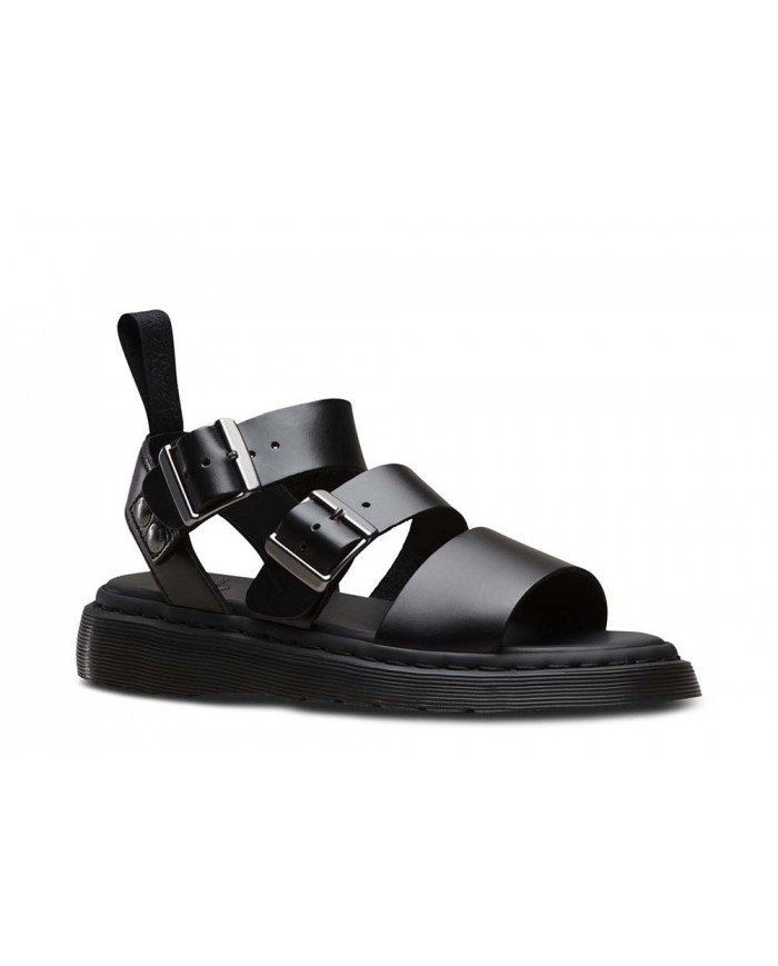 Sandalo Dr Martens Donna Gryphon Gladiatore Brando Leather Black