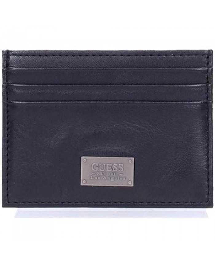 PORTATESSERE UOMO GUESS NEW MARCUS WALLET BLACK