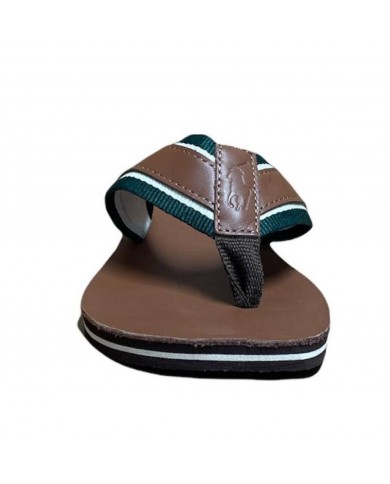 INFRADITO UOMO RALPH LAUREN VINTAGE BOLT BROWN