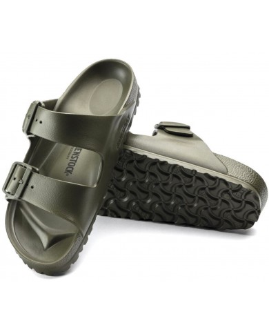 Sandalo Birkenstock Uomo Arizona Calzata Regular Eva Khaki Green