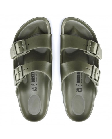 Sandalo Birkenstock Uomo Arizona Calzata Regular Eva Khaki Green