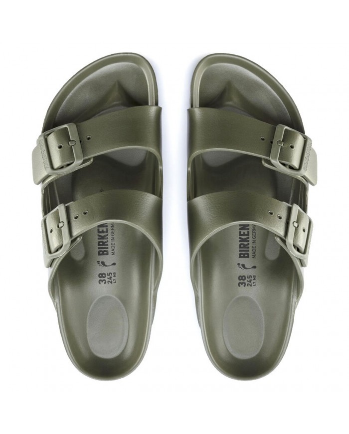 Sandalo Birkenstock Uomo Arizona Calzata Regular Eva Khaki Green