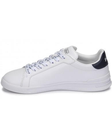 Sneaker Uomo Polo Ralph Lauren Heritage Court II Doppio Laccio Leather White