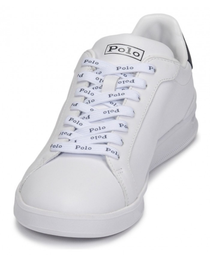 Sneaker Uomo Polo Ralph Lauren Heritage Court II Doppio Laccio Leather White