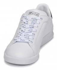 Sneaker Uomo Polo Ralph Lauren Heritage Court II Doppio Laccio Leather White