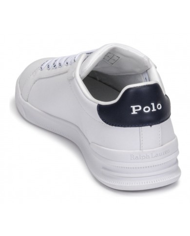 Sneaker Uomo Polo Ralph Lauren Heritage Court II Doppio Laccio Leather White