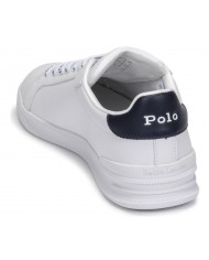 Sneaker Uomo Polo Ralph Lauren Heritage Court II Doppio Laccio Leather White