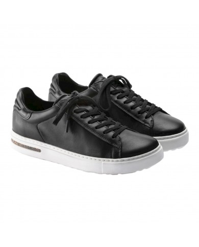 Sneaker Donna Unisex Uomo Birkenstock Bend Low in pelle naturale Black