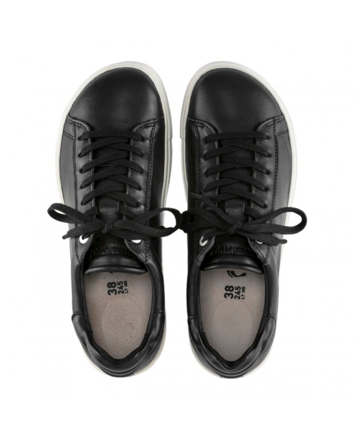 Sneaker Donna Unisex Uomo Birkenstock Bend Low in pelle naturale Black