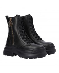 Stivaletto Donna Liu Jo Amy 11 Platform Boot Anfibio Black