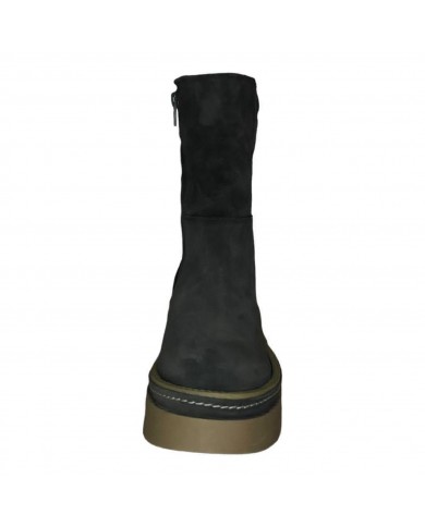 Stivaletto Donna Tosca Blu Cervinia Tronchetto In Crosta Suede Green