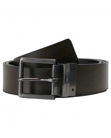 Cintura Uomo Armani Exchange Logo Reversibile Leather Black & Brown