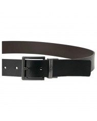 Cintura Uomo Armani Exchange Logo Reversibile Leather Black & Brown