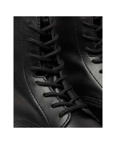 Anfibio Donna Unisex Uomo Dr Martens Audrick Platform 8 Eye Boot Stivaletto Soft Wair Nappa morbidissimo Black