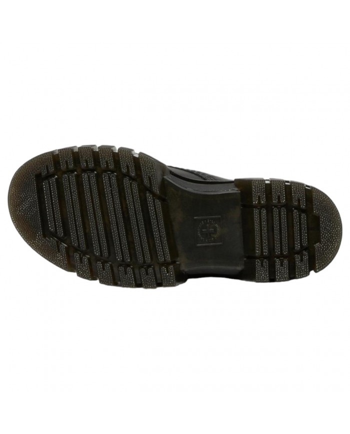 Anfibio Donna Unisex Uomo Dr Martens Audrick Platform 8 Eye Boot Stivaletto Soft Wair Nappa morbidissimo Black