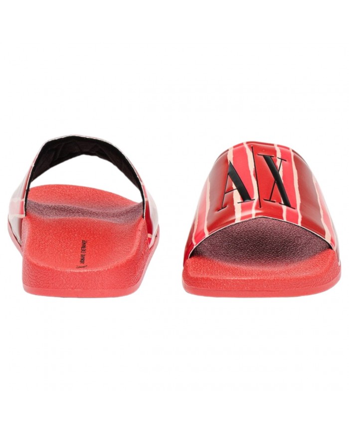 Ciabatta Armani Exchange Donna Fantasia Candy Red