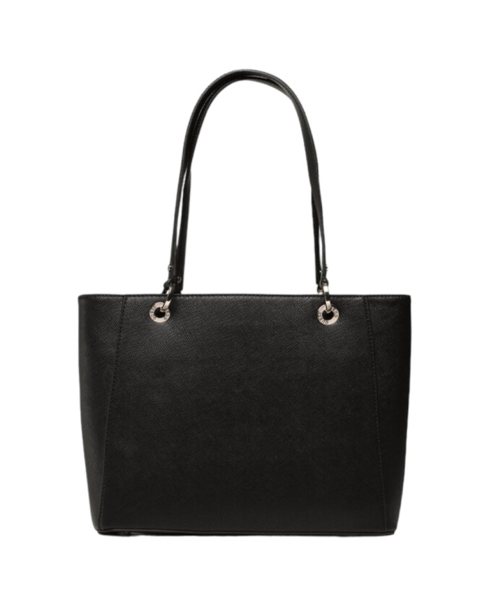Shopper Donna Guess Noelle Saffiano Leather Black