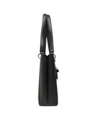Shopper Donna Guess Noelle Saffiano Leather Black