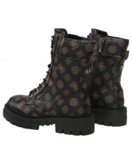 Anfibio Guess Donna Obetter 4G Logo Peony Leather Brown