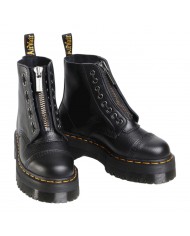 Anfibio Donna Unisex Uomo Dr Martens Sinclair Platform Aunt Sally Leather Black