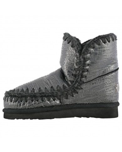 Stivaletto Donna Mou Eskimo 18 Limited Edition Italian Leather Ol Black