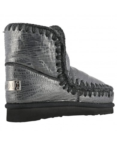 Stivaletto Donna Mou Eskimo 18 Limited Edition Italian Leather Ol Black
