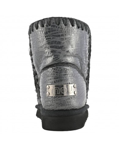 Stivaletto Donna Mou Eskimo 18 Limited Edition Italian Leather Ol Black