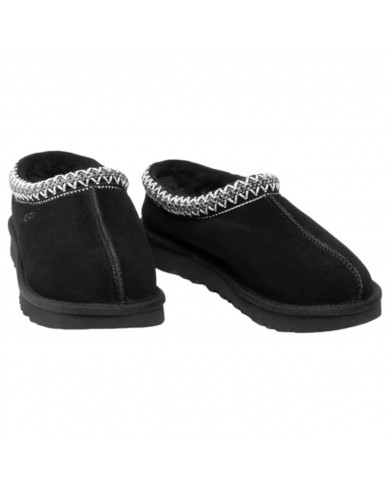 Ciabatta Ugg Donna Tasman Montone Suede Black