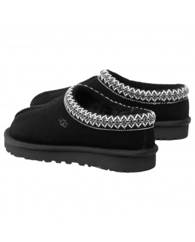 Ciabatta Ugg Donna Tasman Montone Suede Black