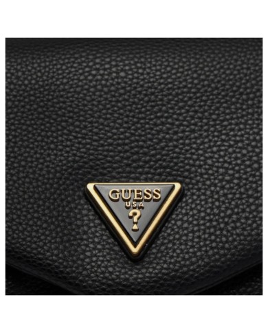 Borsa A Spalla Donna Guess Laryn Tracolla Leather Black