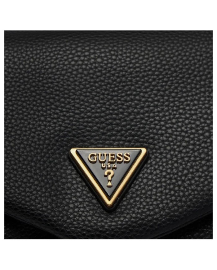 Borsa A Spalla Donna Guess Laryn Tracolla Leather Black