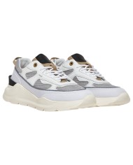 Sneaker Date Uomo Fuga Mesh Calf Light Gray Multicolor