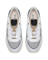 Sneaker Date Uomo Fuga Mesh Calf Light Gray Multicolor