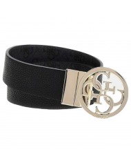 Cintura Donna Guess Orlina 4G Logo Leather Coal