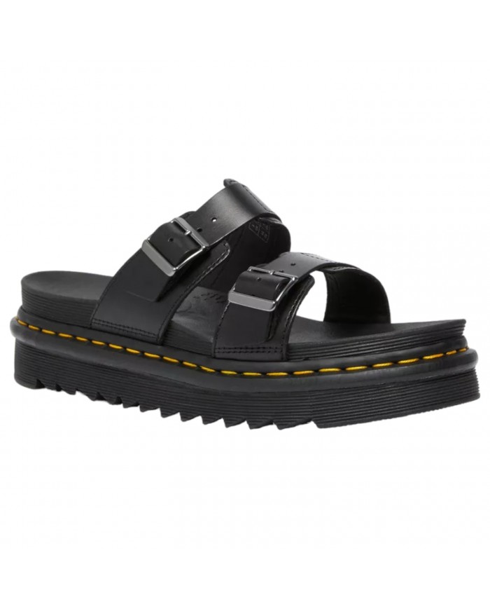 Ciabatta Dr Martens Uomo Myles Leather Black