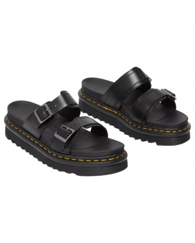 Ciabatta Dr Martens Uomo Myles Leather Black