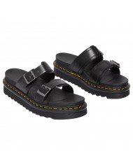 Ciabatta Dr Martens Uomo Myles Leather Black