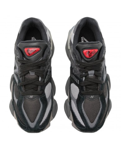 Sneakers Uomo New Balance 9060 Mesh Leather Black