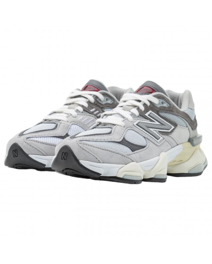 Sneakers Uomo New Balance 9060 Mesh Leather Grey