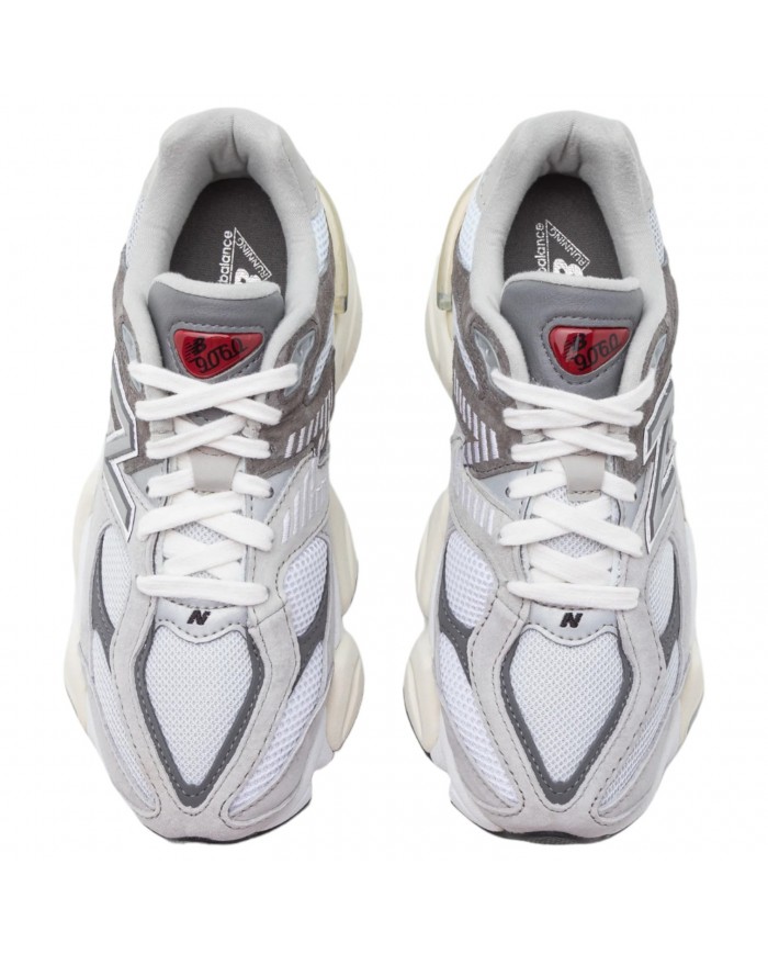Sneakers Uomo New Balance 9060 Mesh Leather Grey