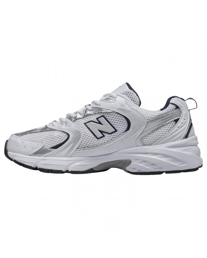 Sneakers Uomo Unisex New Balance 530 Mesh Leather White Grey Blue